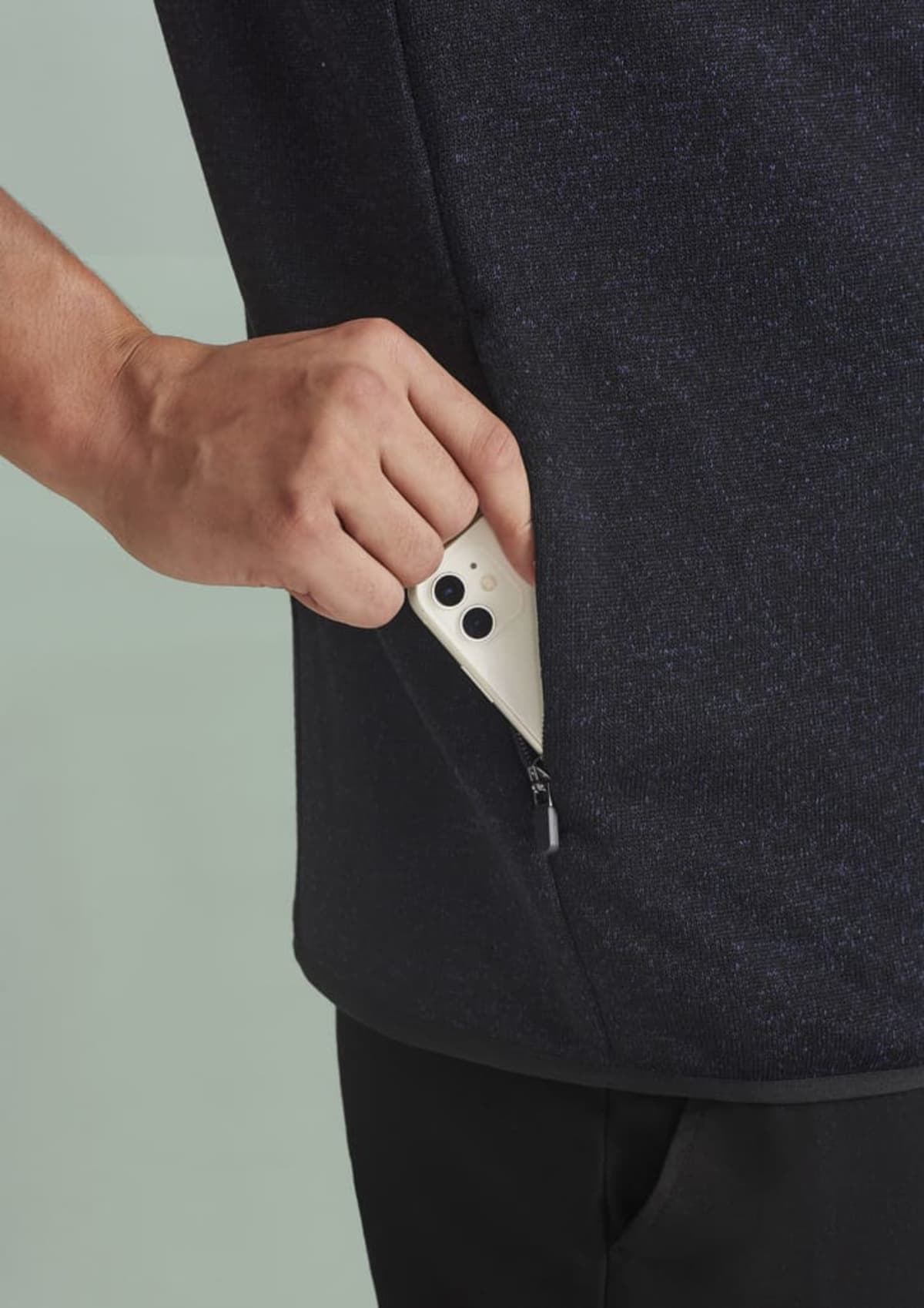 Mens Nova Zip Front Vest