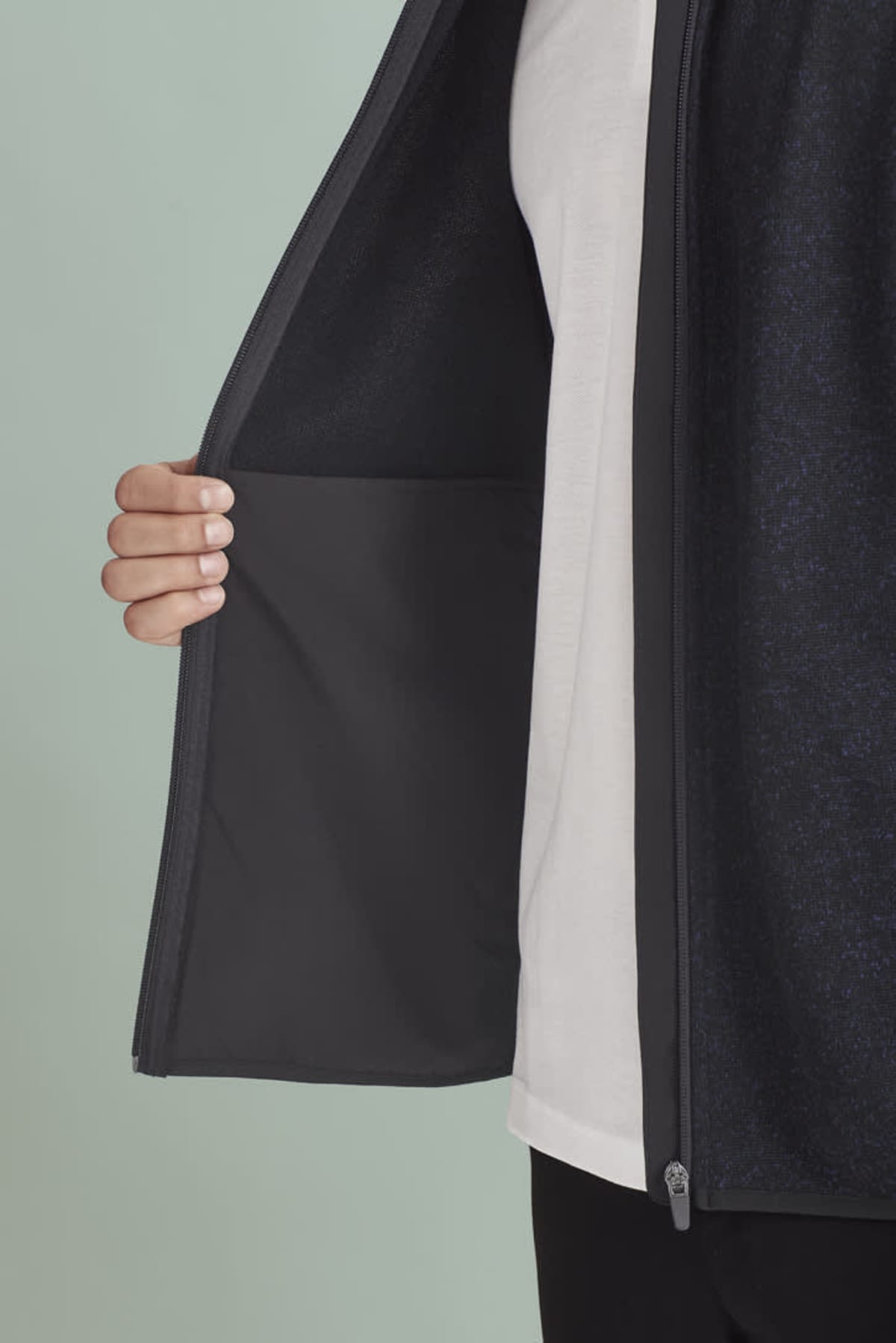 Mens Nova Zip Front Vest