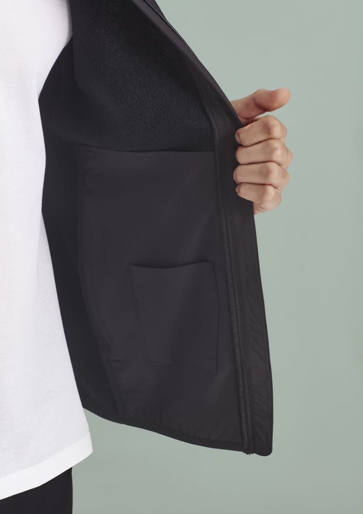 Mens Nova Zip Front Vest