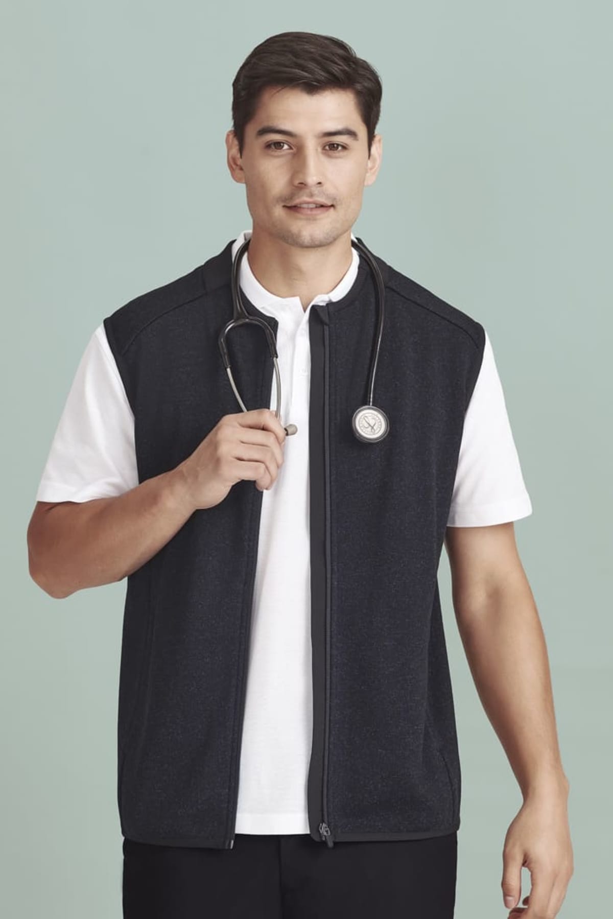 Mens Nova Zip Front Vest