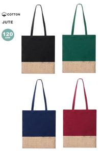 Bag in combination of Cotton & Jute - Suelva