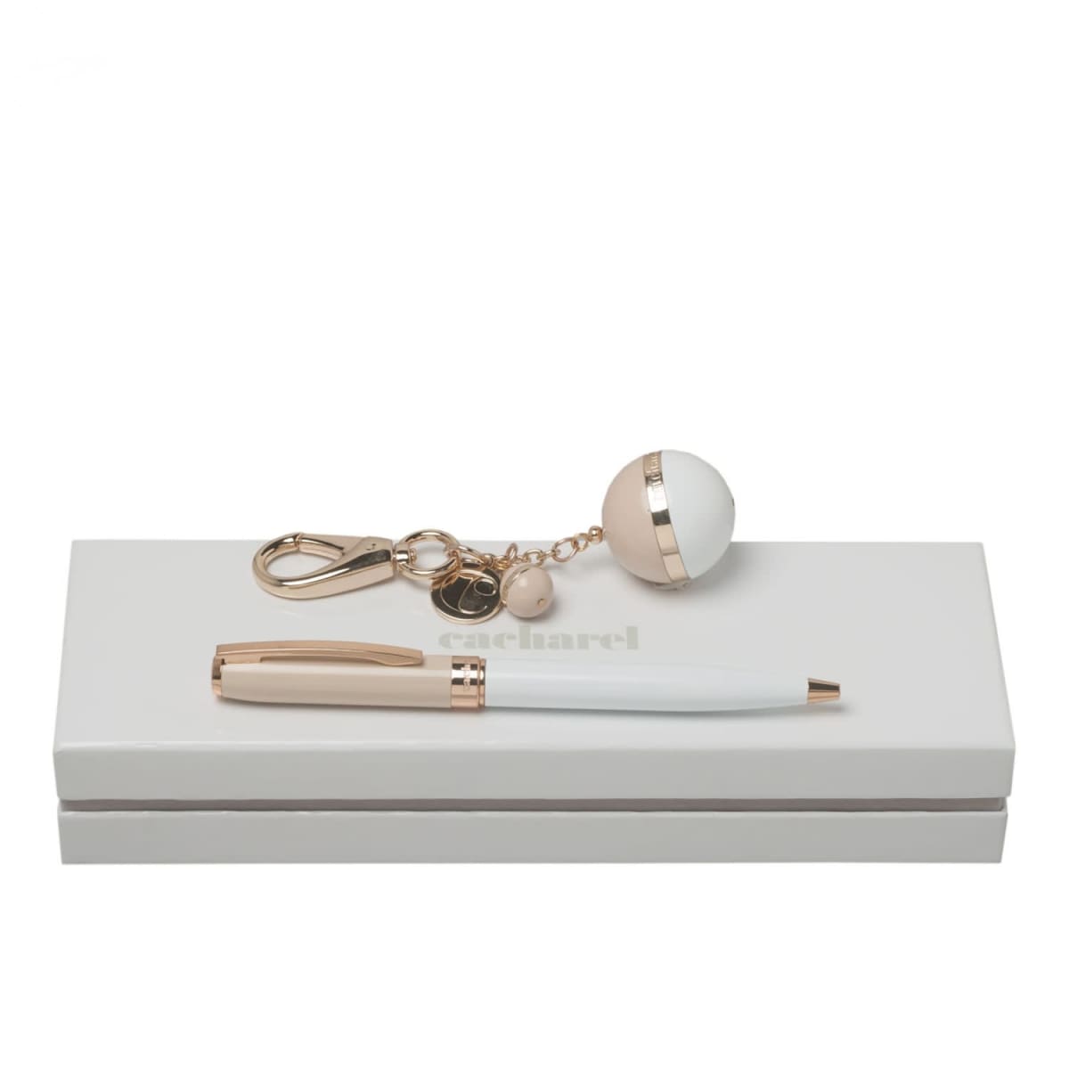 Set Bird Beige (ballpoint pen & key ring)