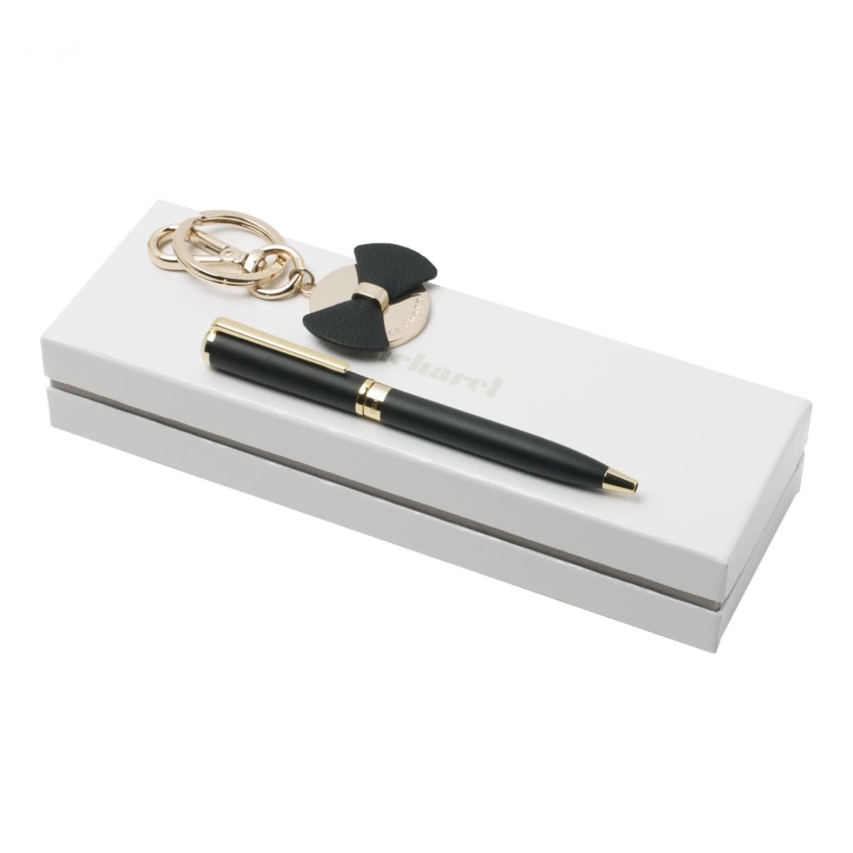 Set Beaubourg Black (ballpoint pen & key ring)