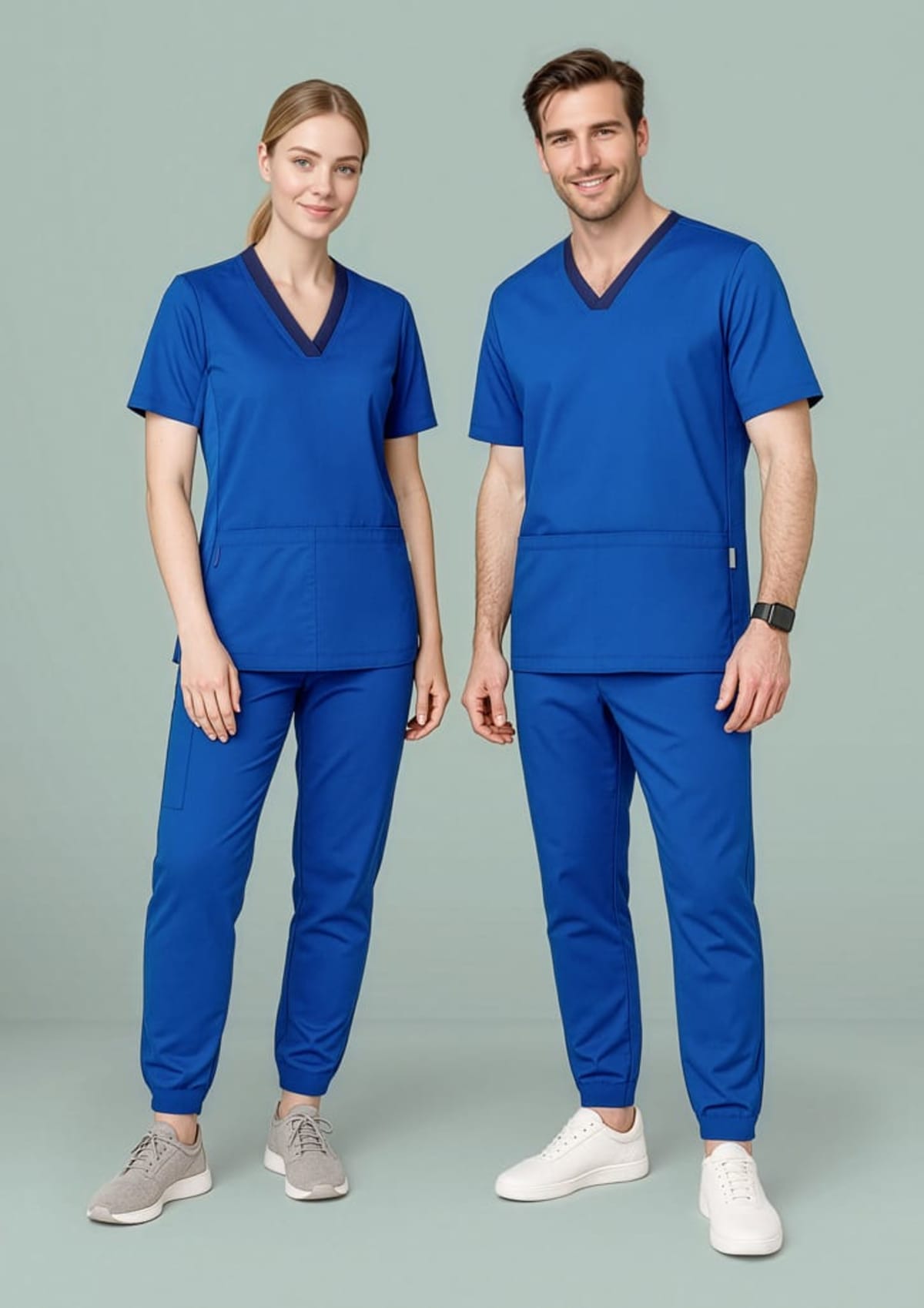 Mens Riley Slim Leg Jogger Scrub Pant