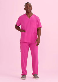 Unisex Pink Scrub Pant