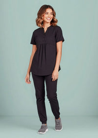 Womens Rose Tunic Scrub Top
