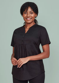 Womens Rose Tunic Scrub Top