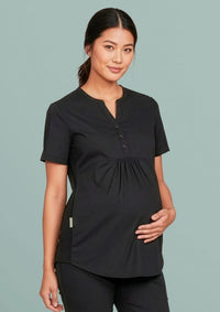 Womens Rose Tunic Scrub Top