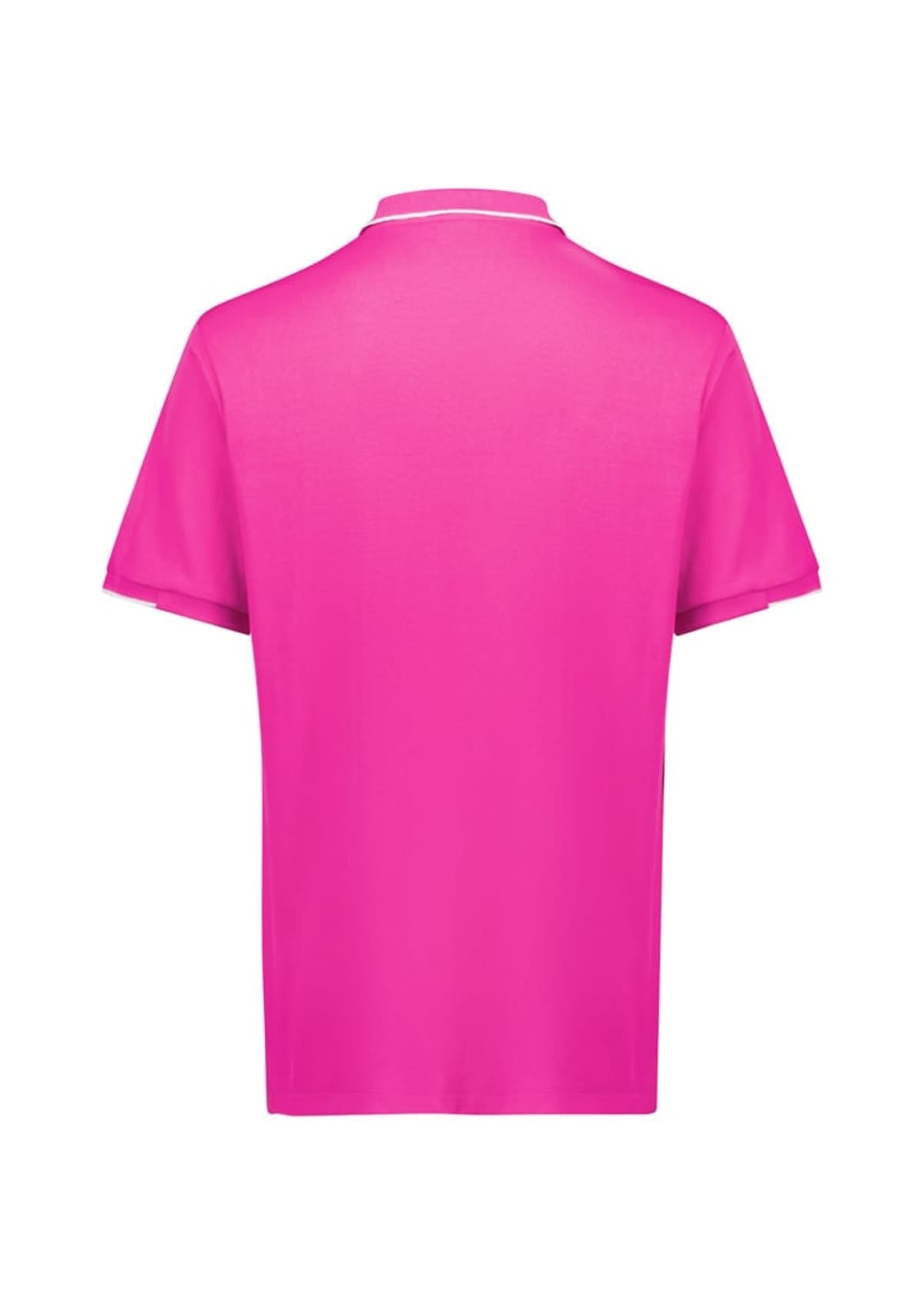 Mens Pink Short Sleeve Polo