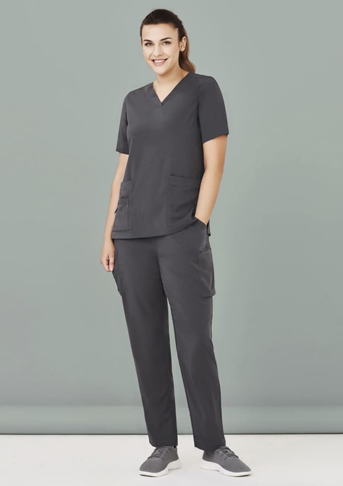 Womens Avery V-Neck Scrub Top