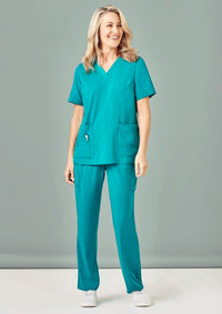 Womens Avery V-Neck Scrub Top