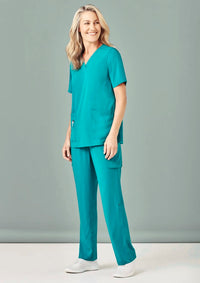 Womens Avery V-Neck Scrub Top