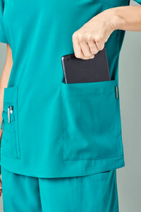 Womens Avery V-Neck Scrub Top