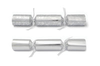 Christmas Crackers / Bon Bons Swirling Silver
