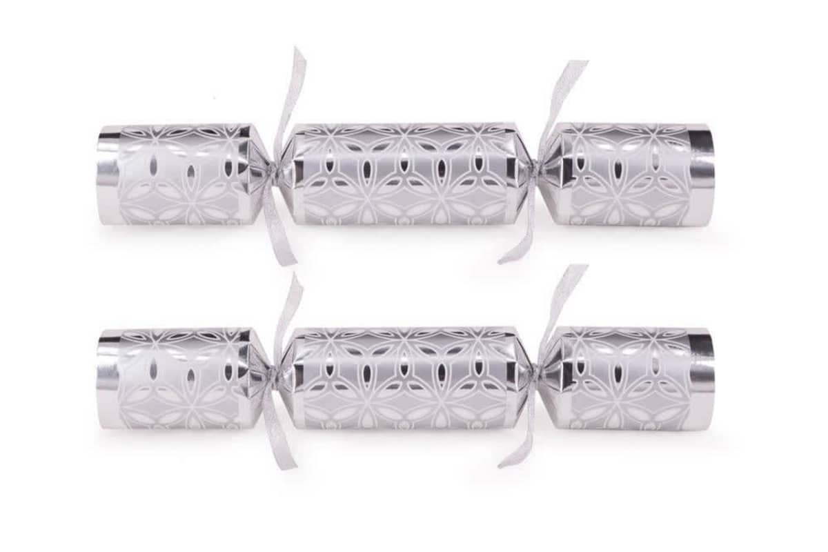 Christmas Crackers / Bon Bons Silver Harmony Crackers