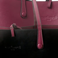 Shopping bag Tourbillon Reversible Bordeaux-Noir