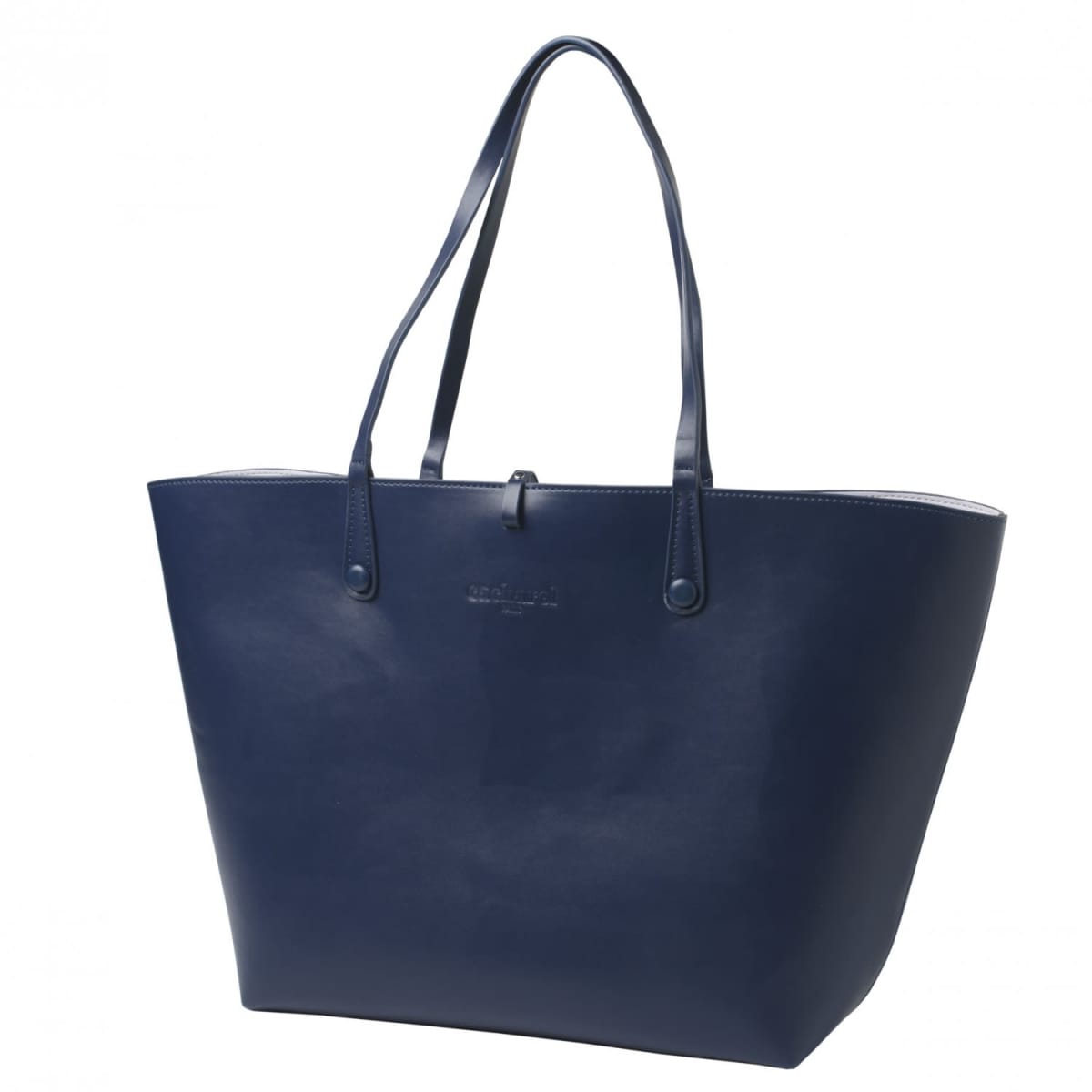 Shopping bag Tourbillon Reversible Bleu-Lilas