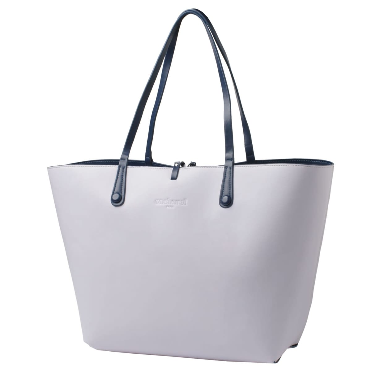 Shopping bag Tourbillon Reversible Bleu-Lilas
