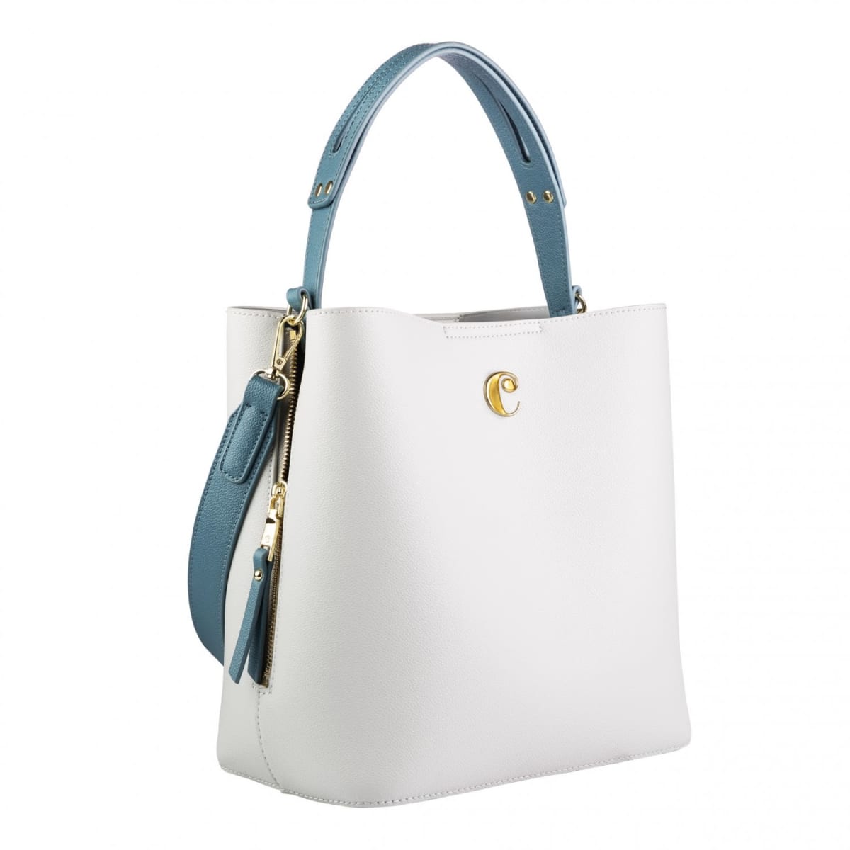 Bucket bag Garance Light Grey
