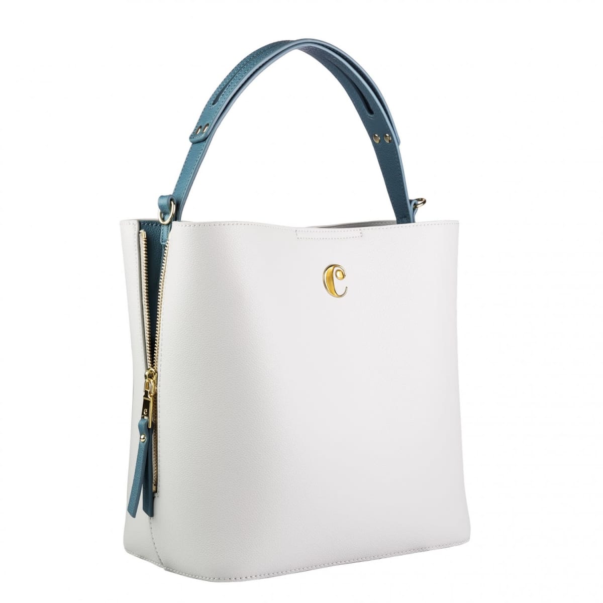 Bucket bag Garance Light Grey