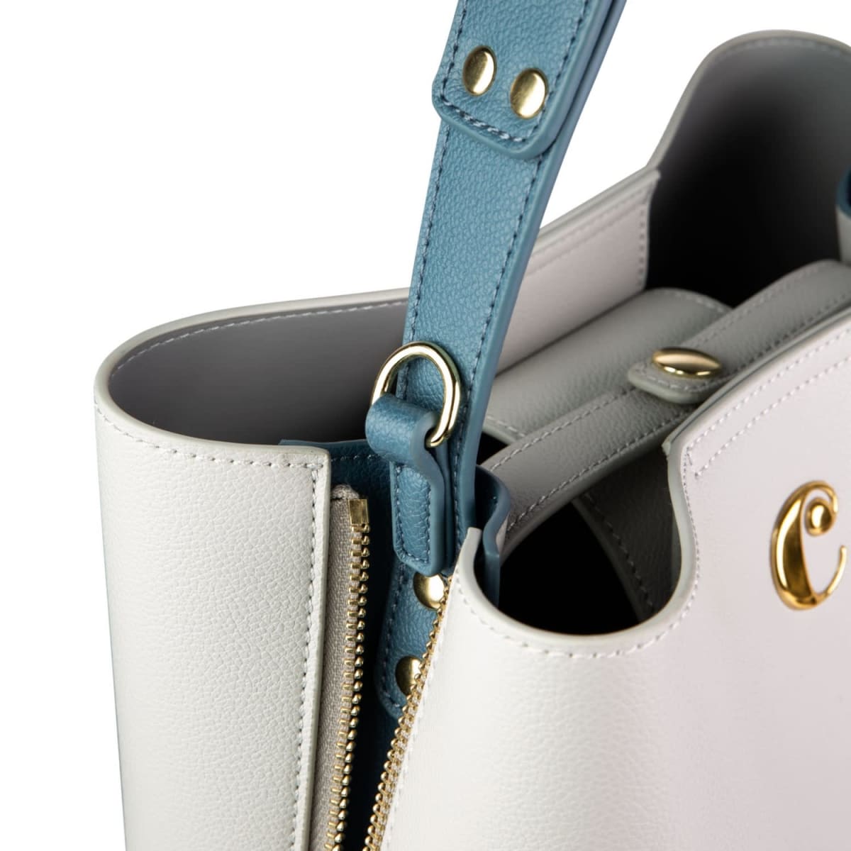 Bucket bag Garance Light Grey