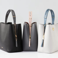 Bucket bag Garance Light Grey