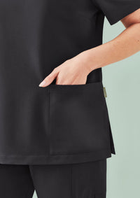 Womens Pulse V-Neck Scrub Top