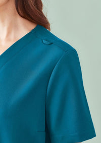 Womens Pulse V-Neck Scrub Top