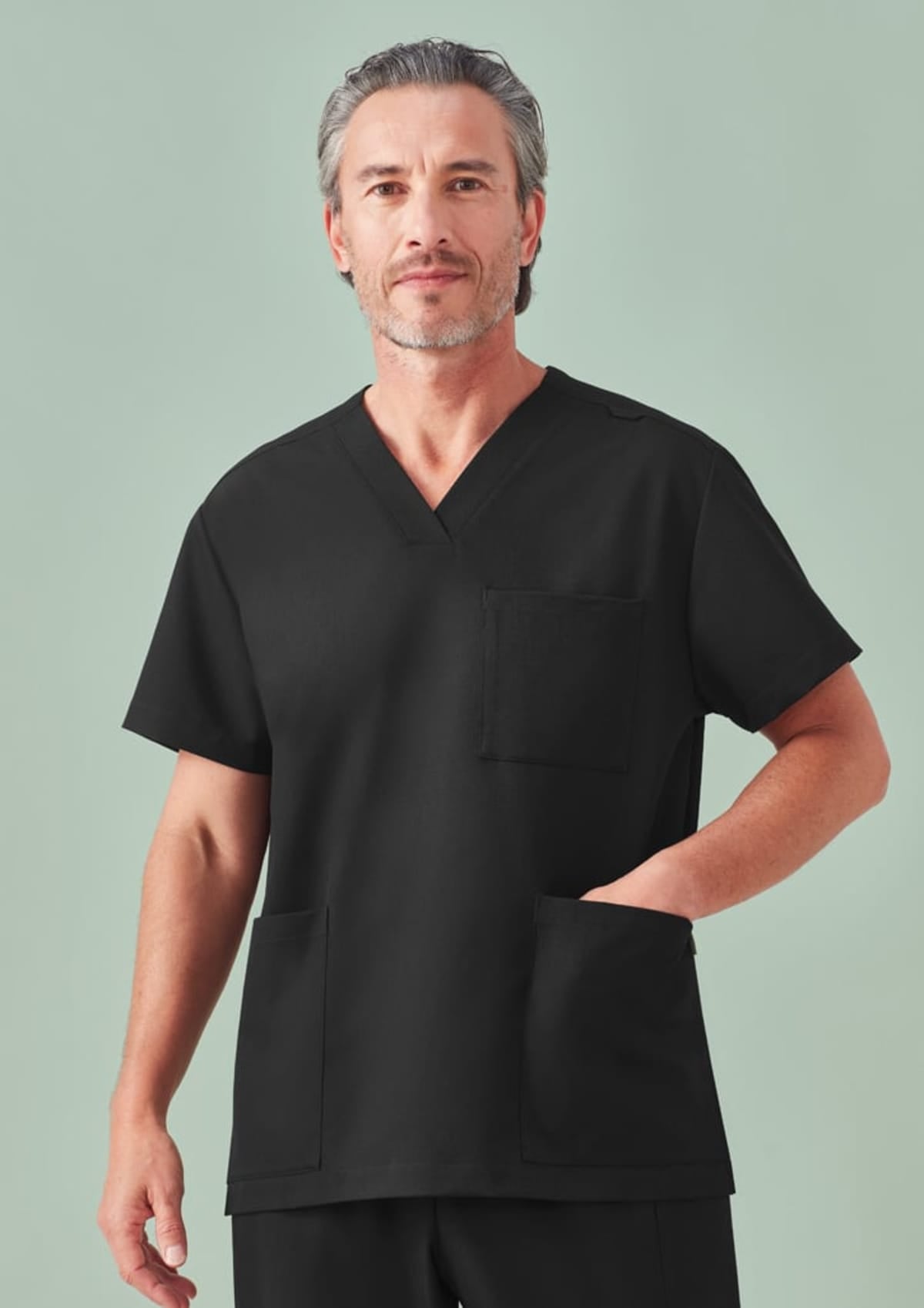 Unisex Pulse V-Neck Scrub Top