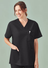 Unisex Pulse V-Neck Scrub Top