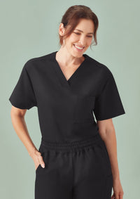 Unisex Pulse V-Neck Scrub Top