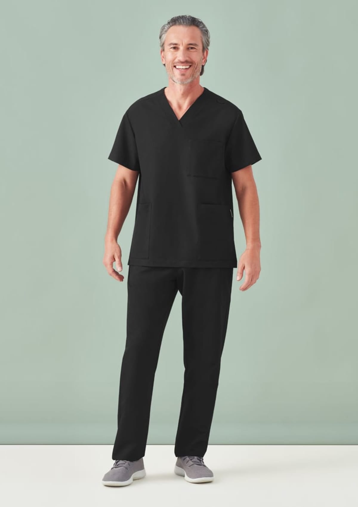 Unisex Pulse V-Neck Scrub Top