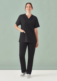 Unisex Pulse V-Neck Scrub Top