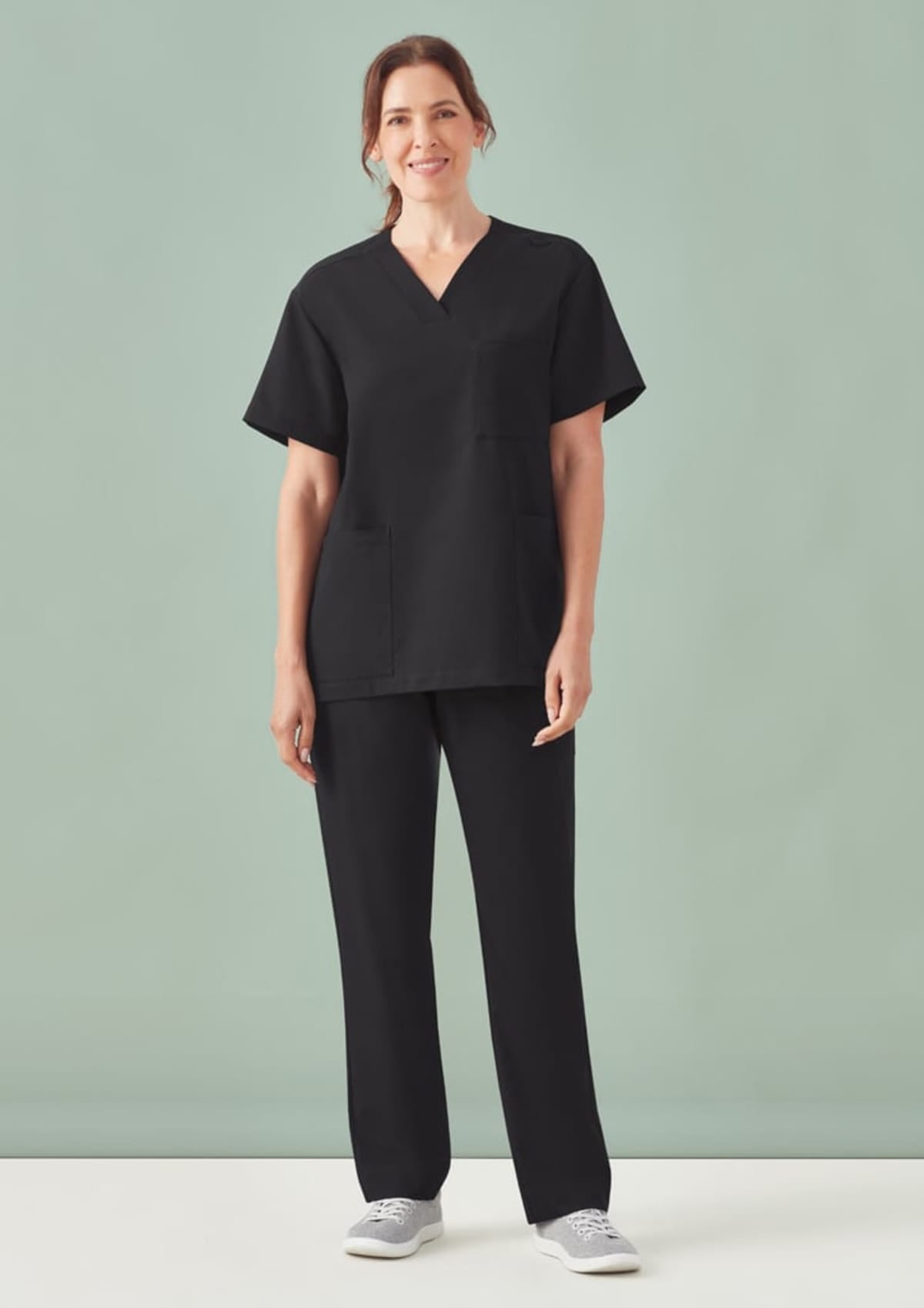 Unisex Pulse V-Neck Scrub Top