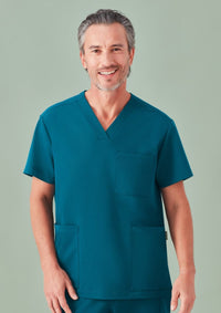 Unisex Pulse V-Neck Scrub Top