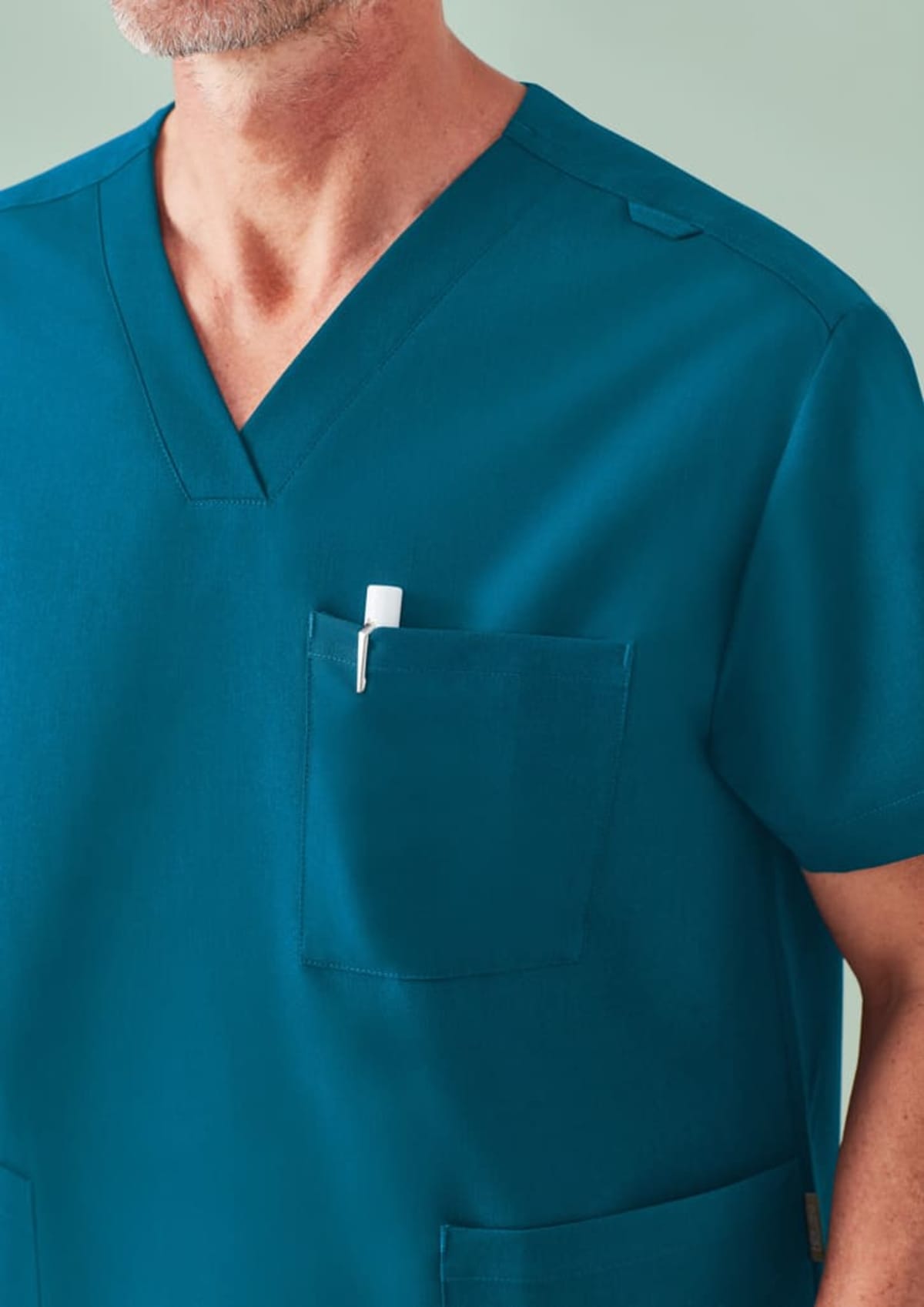 Unisex Pulse V-Neck Scrub Top