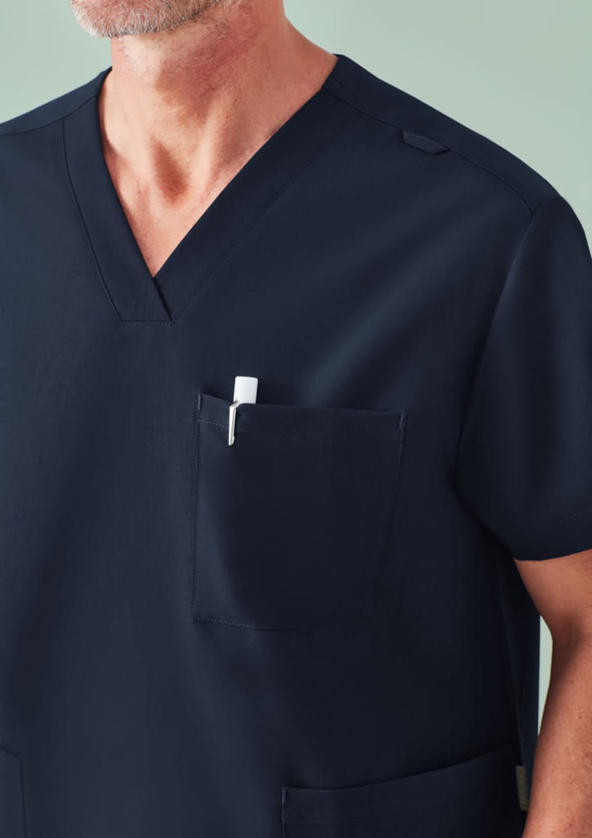 Unisex Pulse V-Neck Scrub Top