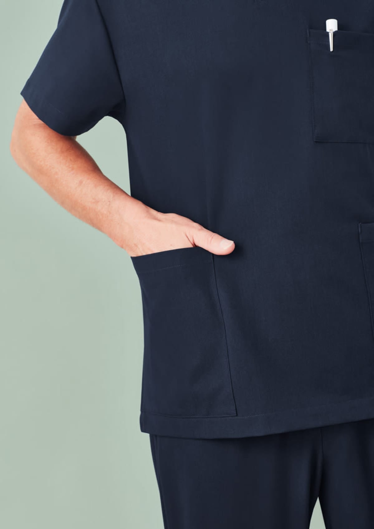 Unisex Pulse V-Neck Scrub Top