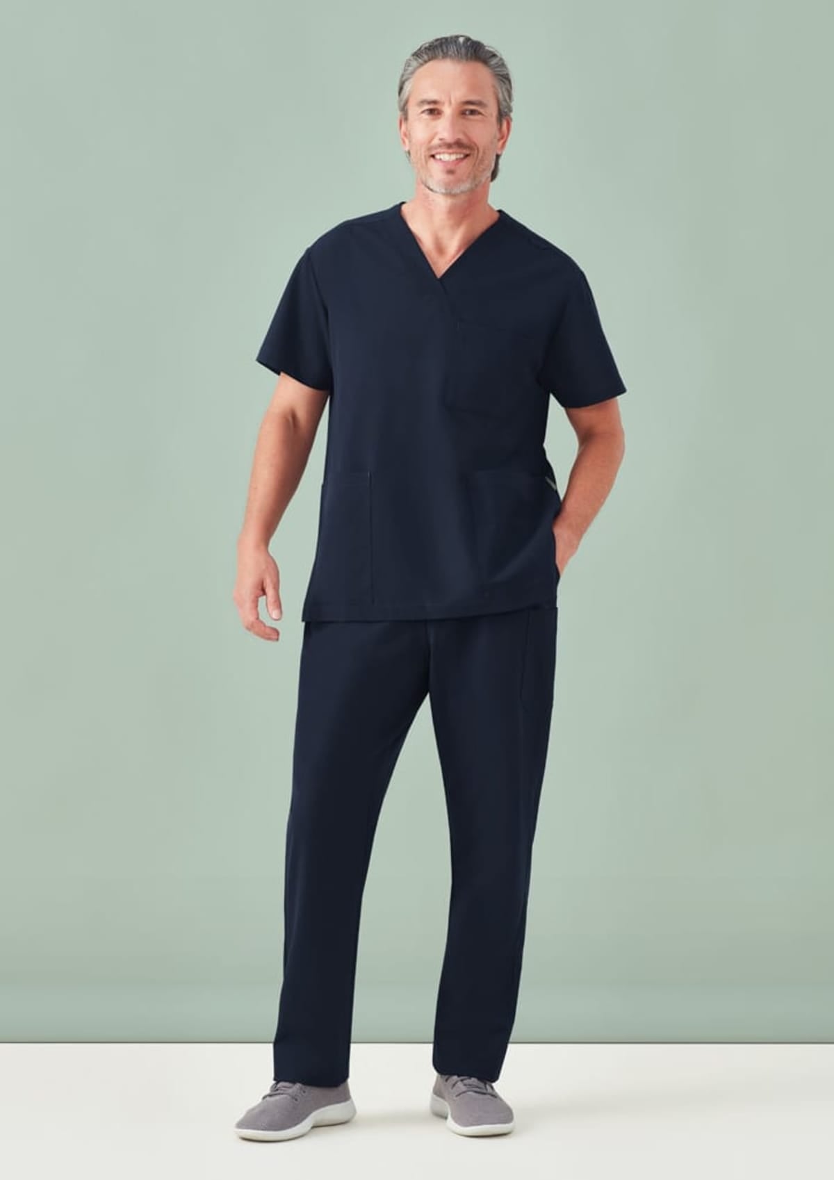Unisex Pulse V-Neck Scrub Top
