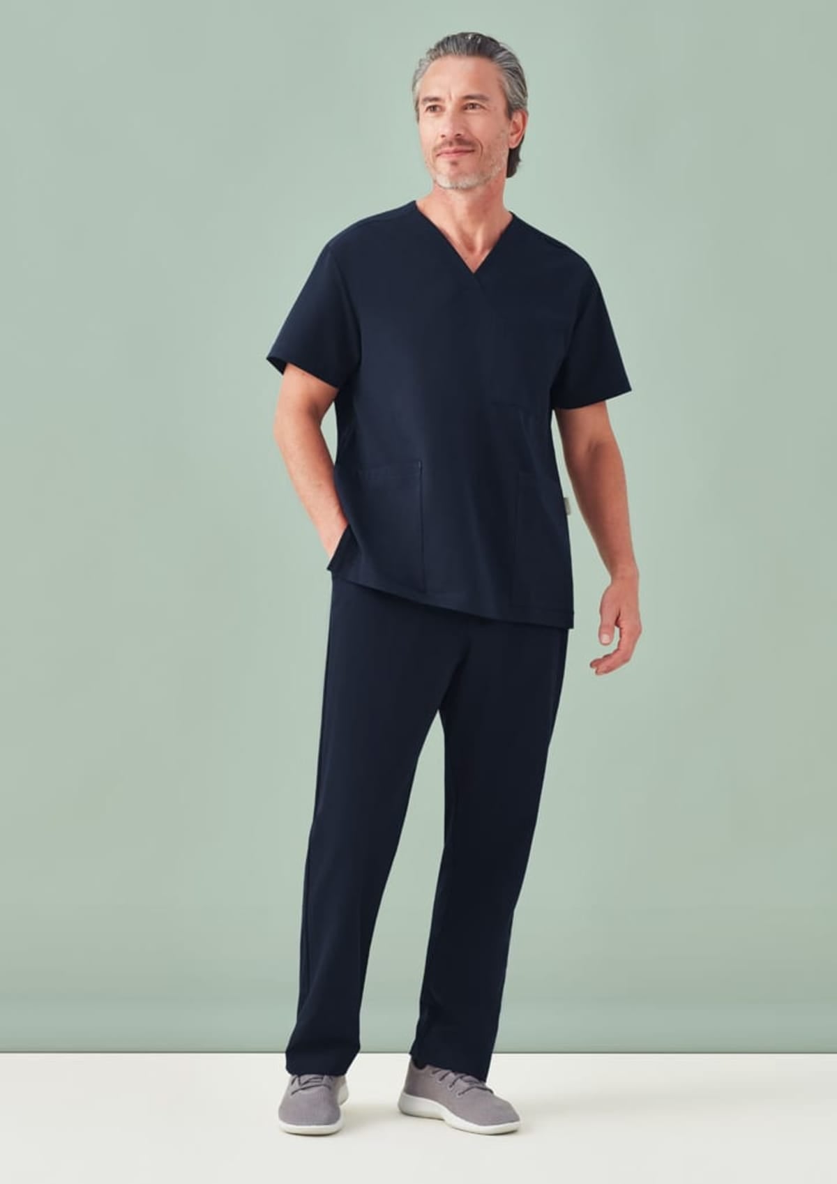 Unisex Pulse V-Neck Scrub Top