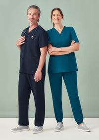 Unisex Pulse V-Neck Scrub Top