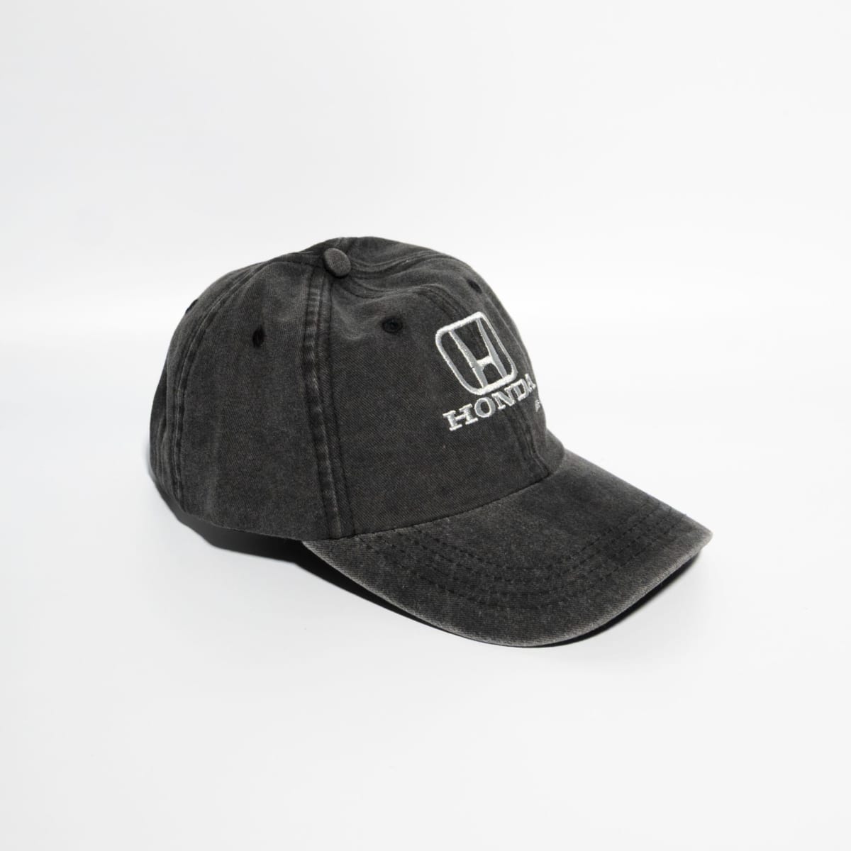 Buckle Strap Denim Cotton Baseball Cap