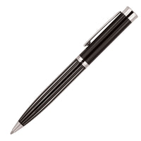 Metal Pen Ballpoint Derofe Stripe Black