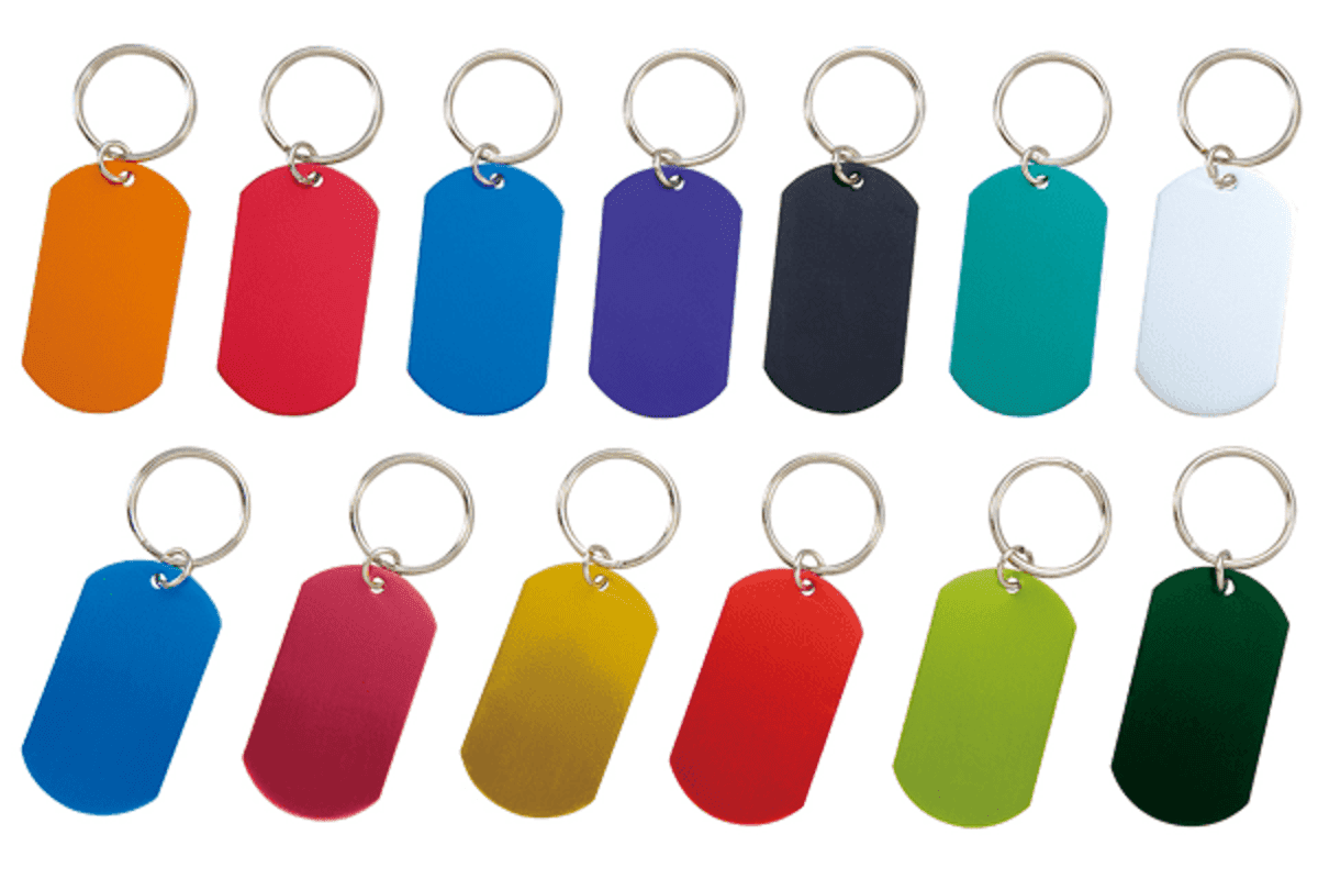 Dog Tag Engraved Indent