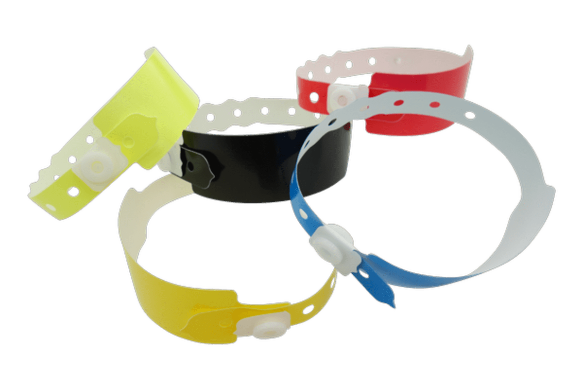 Wideface Plastic Wristbands