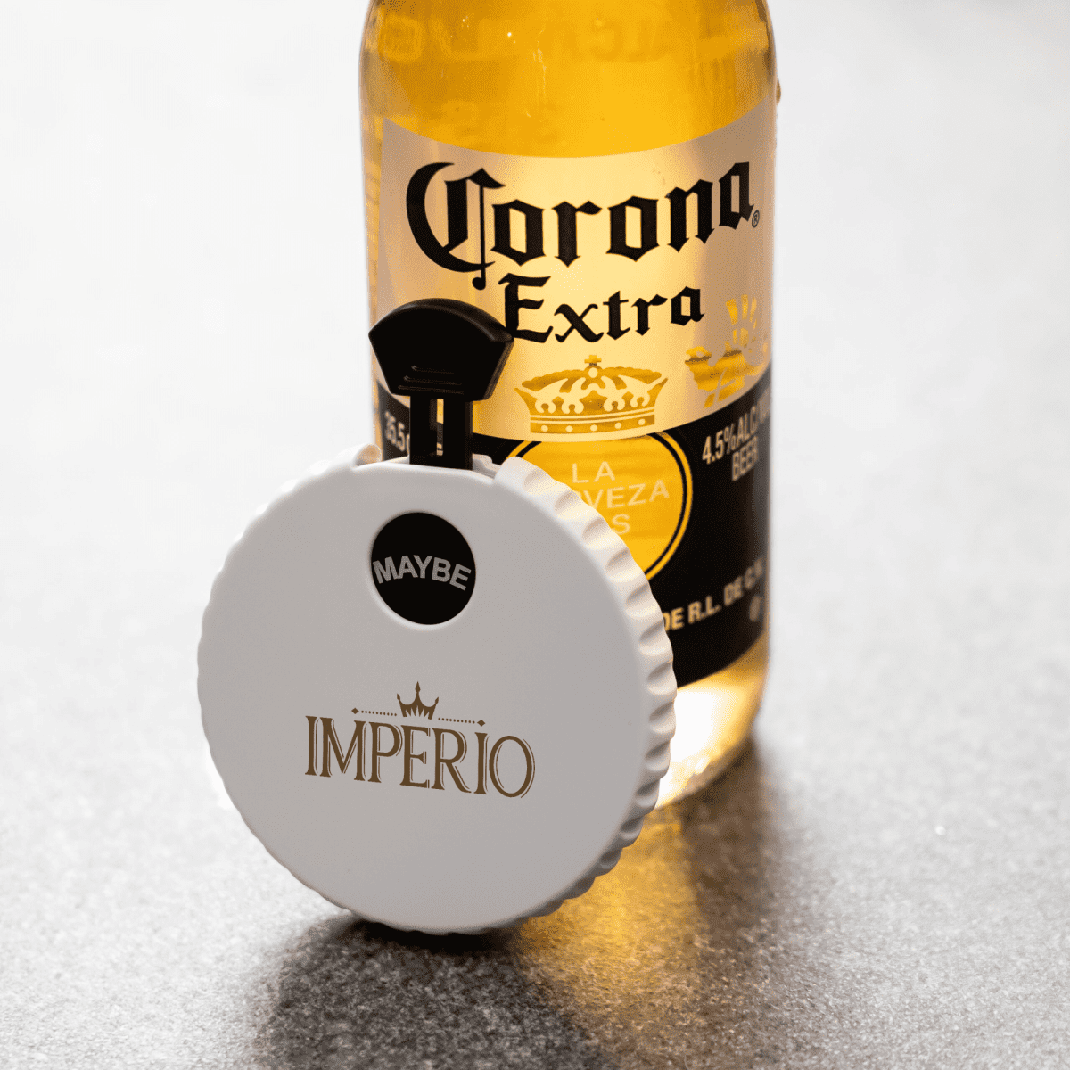 Yes, No, Maybe Spinner with Bottle Opener