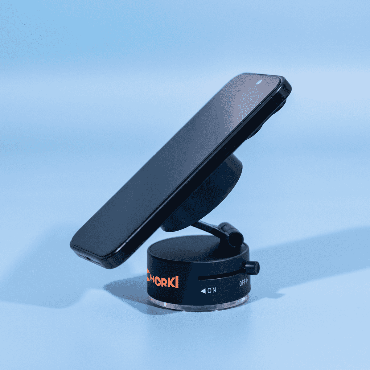 Recycled ABS Vacuum Suction Magnetic Phone Stand