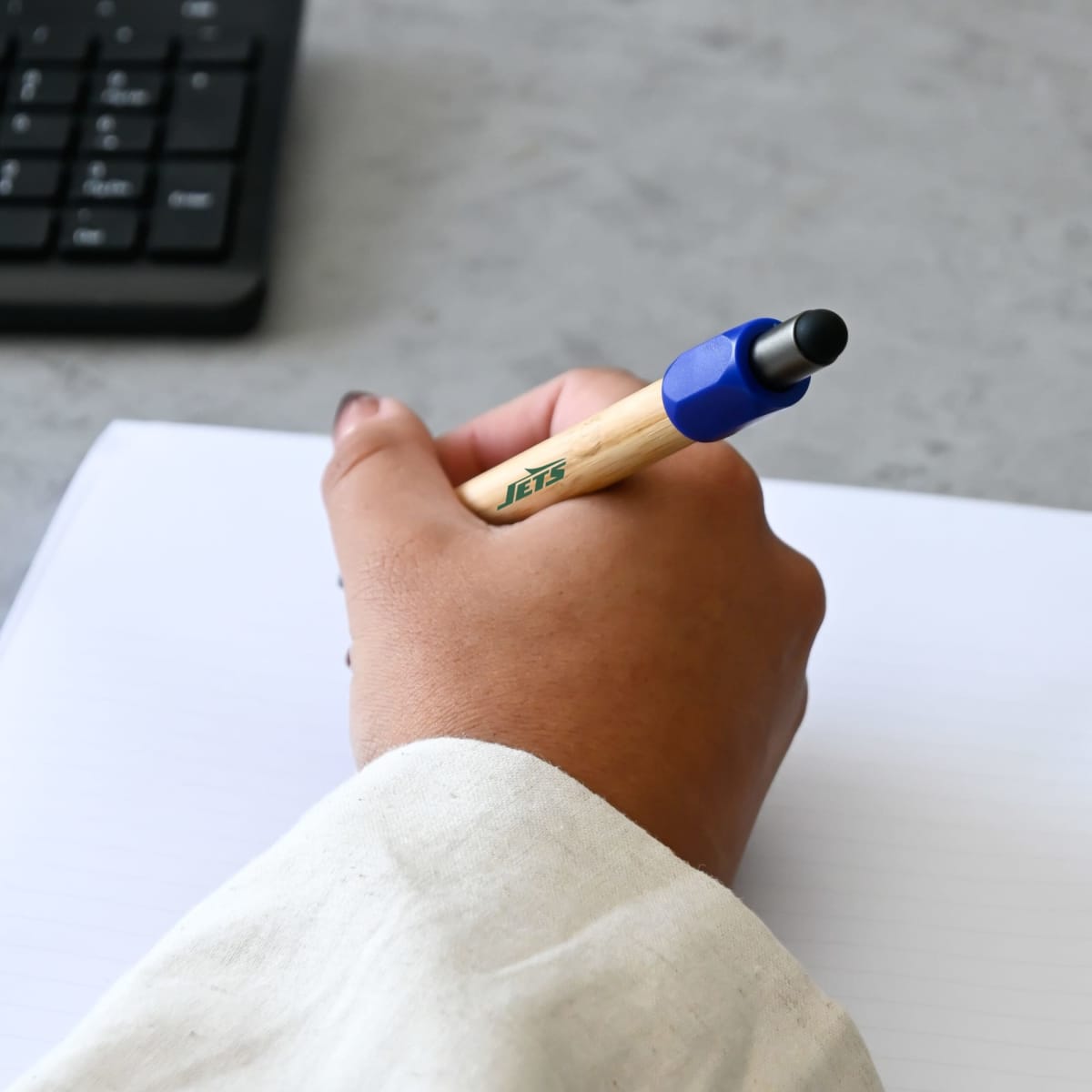 Harley Bamboo Spinner Pen