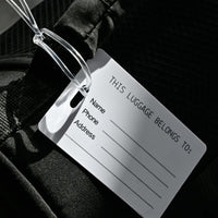 Imprinted Mini Luggage Tag