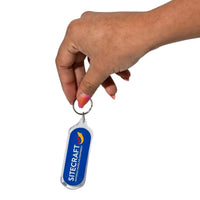 Oval Acrylic Keychain